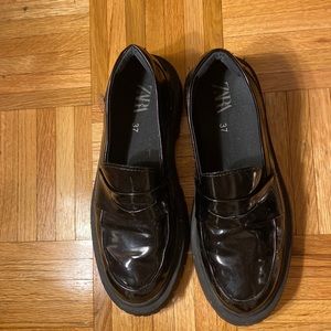COPY - Black loafers from Zara